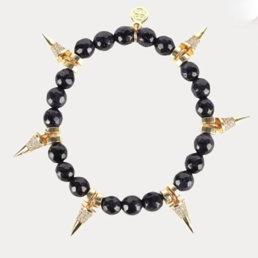 New BUDHAGIRL St. Barts Bracelet with Gold Accents